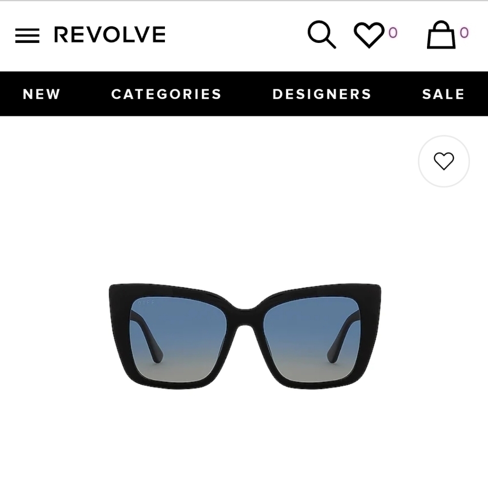 Diff eyewere sold at revolved